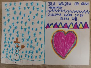 Rysunki sercem malowane. #Murem Za Polskim Mundurem - Radio Zielona Góra 97,1FM