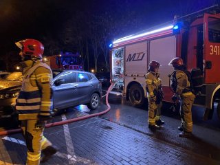Pożar w wieżowcu przy ul. Ptasiej. Jedna osoba ranna! [ZDJĘCIA] - Radio Zielona Góra 97,1FM